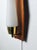 Scandinavian Modern Wall Light in Teak with Brass and Opaline Glass, Denmark, 1960s For Sale - Image 9 of 13