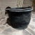 American 1900s Antique Patinated Copper Bucket Pot Jardiniere Iron Handle For Sale - Image 3 of 9