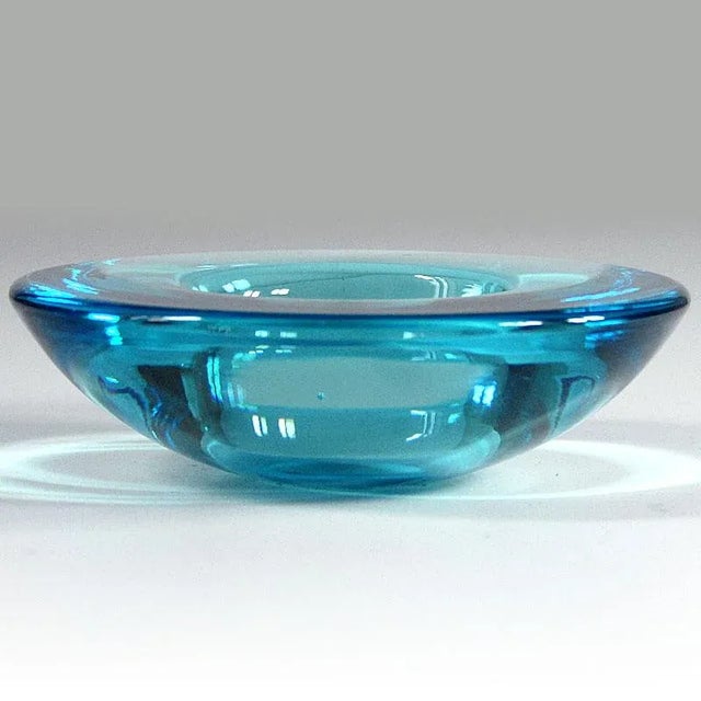1960s Mid-Century Glass Bowl by Per Lutken for Holmegaard, 1960s For Sale - Image 5 of 7
