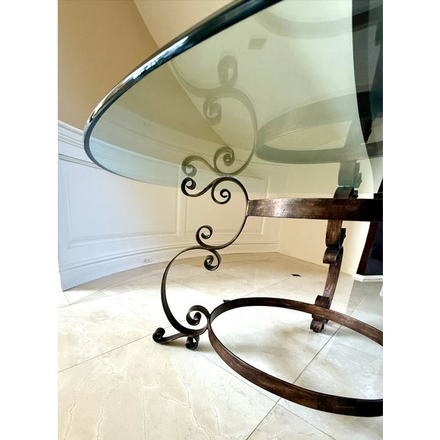 Century Furniture Glass Top Cocktail Table For Sale - Image 15 of 17