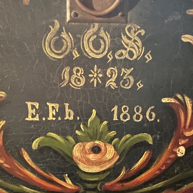 19th Century Painted Secretary For Sale In Washington DC - Image 6 of 12