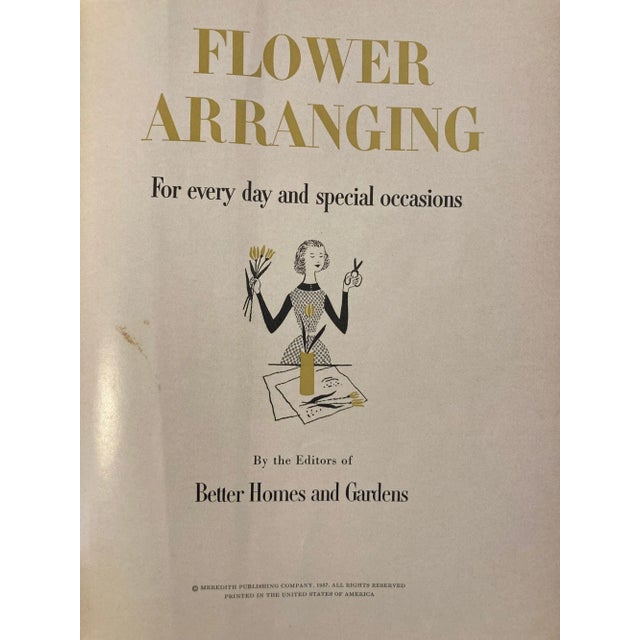 Better Homes and Gardens Flower Arranging for Every Day and Special Occasions1957 For Sale - Image 4 of 13