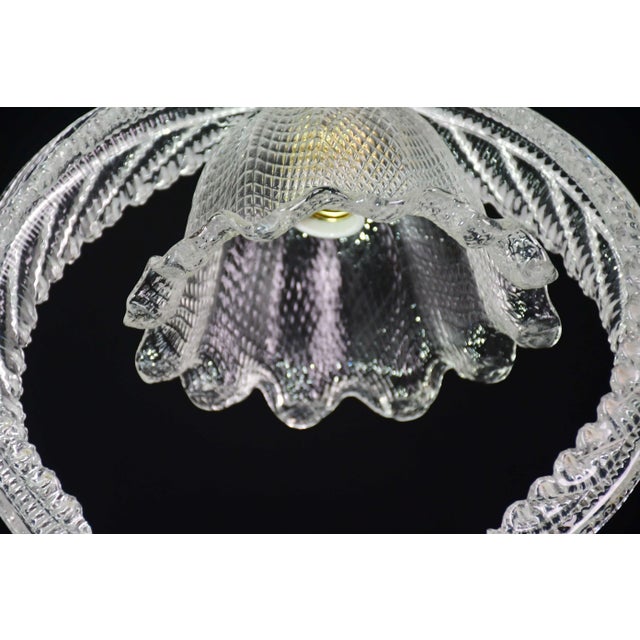 "Angel" Barovier E Toso Pendant Light, 1950s For Sale - Image 10 of 11