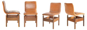 Chelsea Chairs by Vittorio Introini for Saporiti, 1966, Set of 4