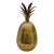 Hollywood Regency Midcentury Modern Brass Large Pineapple Ice Bucket For Sale