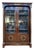 Empire Style Display Bookcase in Mahogany and Gilt Bronze, 1960s For Sale