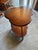 This is rare Heywood-Wakefield birch lamp table with a cloverleaf shape. No. 3842G. It is 26" high and 21" across. The 5th...