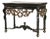 18th C Style Flemish Giltwood & Ebony Console Table.
