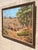 Elevate your space with this stunning vintage boho monumental oil painting on canvas, featuring a breathtaking scene of a...