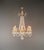 1930s Empire Brass Chandelier Crystal Lustre Ceiling Light Antique Classical For Sale - Image 9 of 9