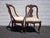 Traditional Early 20th Century Antique Italian Empire Neoclassical Decorative Chairs - Set of 2 For Sale - Image 3 of 6