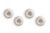 Opaline Glass Wall Sconces from Castiglioni, Set of 2 For Sale - Image 9 of 10