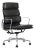 2001 Authentic Eames Herman Miller Tall Black Leather Desk Chair For Sale