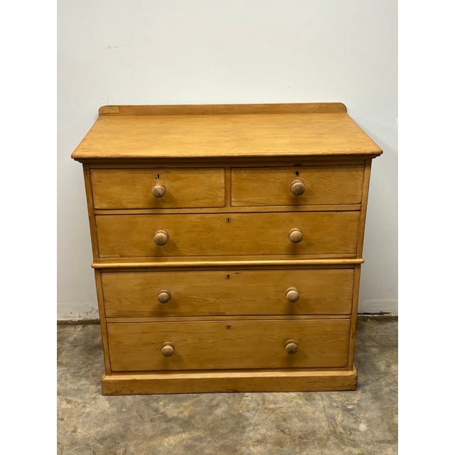 English 19th Century English Pine Chest of Drawers For Sale - Image 3 of 9