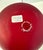 Mid-Century Modern Murano v. Nason & Co. Satin Red Glass With Amber Stopper, Italy – 8in For Sale - Image 3 of 7