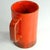 Italian Orange and Red Ceramic Mug from Keramos di Ghigo, 1960s For Sale - Image 4 of 9