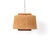 Vintage sisal and teak pendant lamp by temde leuchten, 1960s this pendant lamp is crafted from teak with a shade of woven...