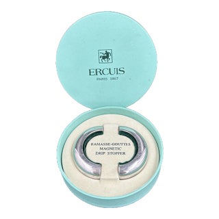 Ercuis Ramasse-Gouttes Drip Stopper in Box For Sale