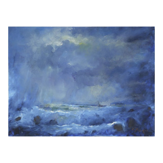 In the Eye of the Storm by Vasil Papkov For Sale
