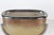 Mid-Century Modern Mid-Century Modern Smoked Gold Glass and Chrome Large Sculptural Jardinière For Sale - Image 3 of 14