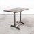 Brown Cast Base Bistro Dining Table from Fischel, 1930s For Sale - Image 8 of 10