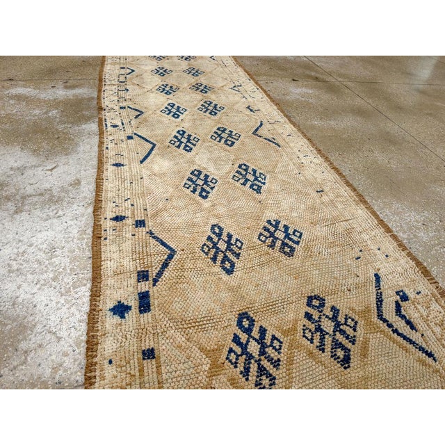 Mid 20th Century Galerie Shabab Collection Mid-20th Century Turkish Anatolian Runner For Sale - Image 5 of 10
