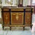 2010s French-Style Louis XVI Sideboard – Rich Wood, Gold Leaf & Ornate Bronze Details For Sale - Image 5 of 5