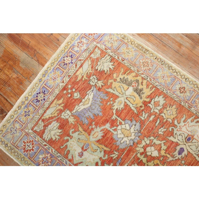 Textile Vintage Turkish Rug - 3'4" x 5'11" For Sale - Image 7 of 9