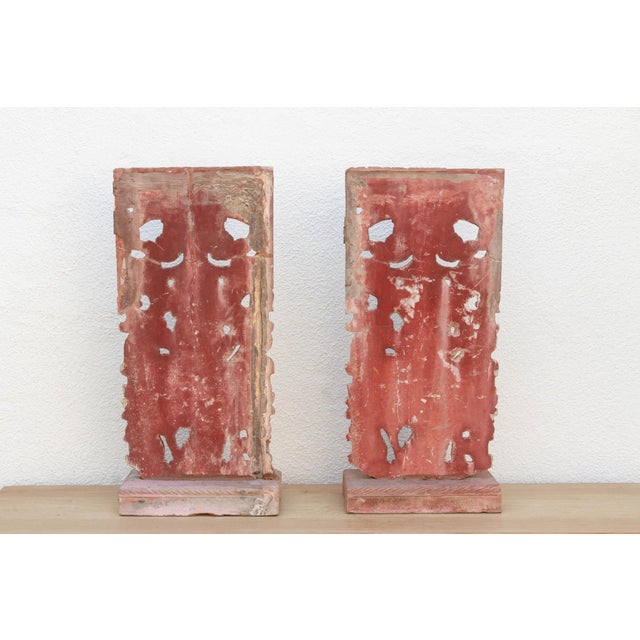 Stone Set of 2, Vintage Krishna Statues For Sale - Image 7 of 9