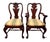Vintage Chippendale Style Mahogany Dining Chairs - Set of 6 For Sale - Image 9 of 10