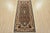 Tribal Heriz Runner 2’7” X 5’10” Blue Wool Tribal Hand-Knotted Oriental Rug For Sale - Image 3 of 10