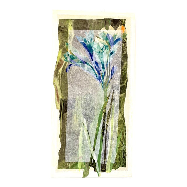 Maria Donata Papadia, Cluster Lily, Mixed Media Paper Collage For Sale