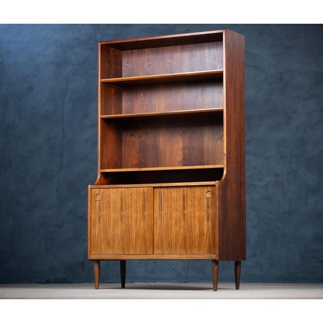 Mid-Century Modern Danish Rosewood Bookcase by Farsø Furniture Factory, 1960s For Sale - Image 3 of 11