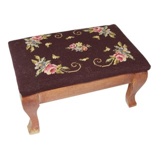 Mid 20th Century Victorian Footstool For Sale