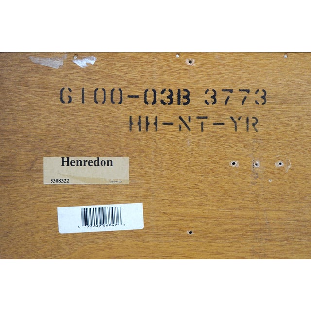 Henredon Marble Top Dresser W. Large Mirror For Sale - Image 18 of 18