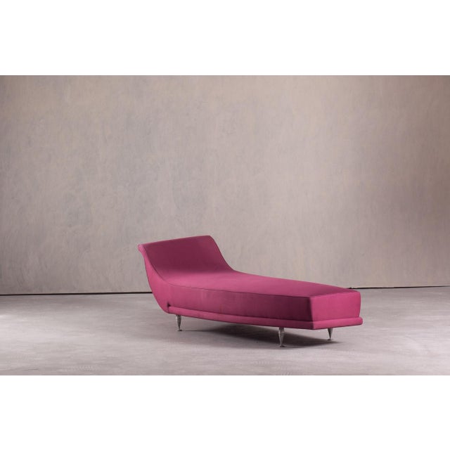 Vintage Chaise Lounge by Massimo Iosa Ghini for Moroso, Italy, 1980s For Sale - Image 3 of 12