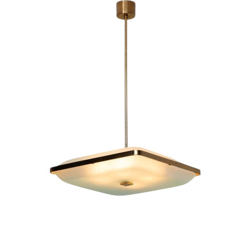 2026 Pendant Light attributed to Max Ingrand for Fontana Arte, Italy, 1960 For Sale