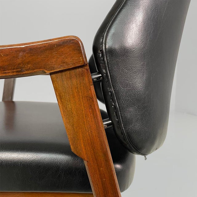 Mid-Century Modern Italian Model 814 Chairs from Cassina, 1960s, Set of 6 For Sale - Image 13 of 18