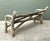 Vintage Faux Bois Concrete Garden Bench For Sale In West Palm - Image 6 of 13