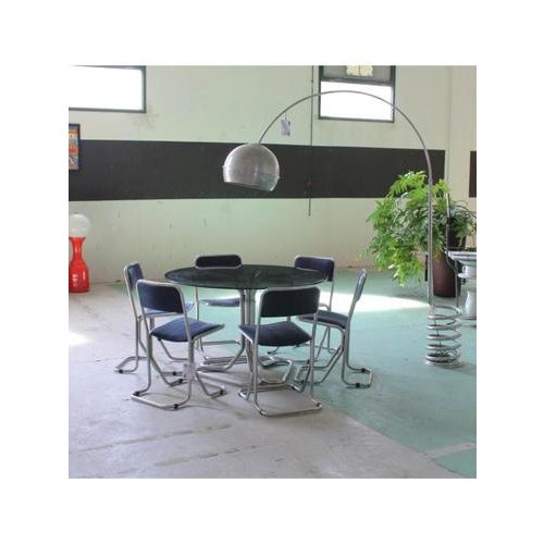 Glass Table by Giotto Stoppino, Italy, 1970s For Sale - Image 10 of 11