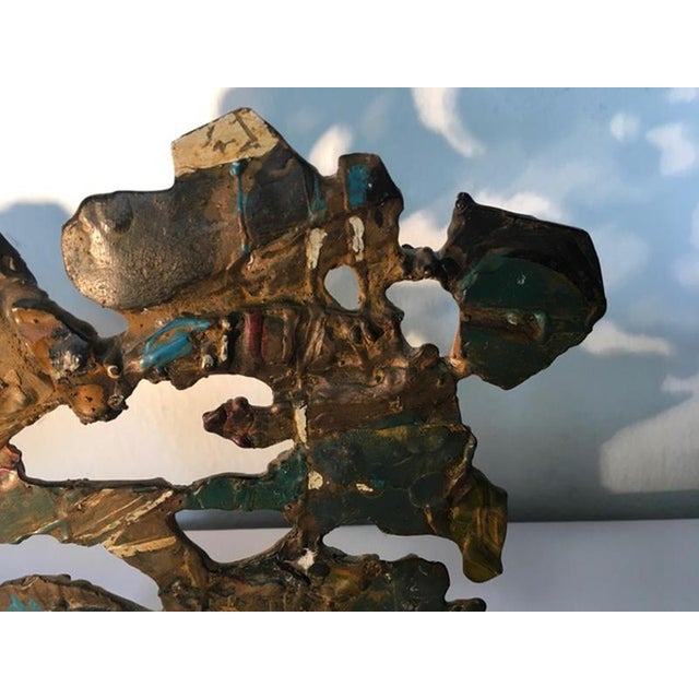 Postmodern Abstract Bronze Sculpture, Italy, 1985 For Sale - Image 13 of 17