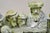 "Tashlich" by Samuel M Segal Judaism Vintage Brutalist Green Plaster Sculpture For Sale In Philadelphia - Image 6 of 12