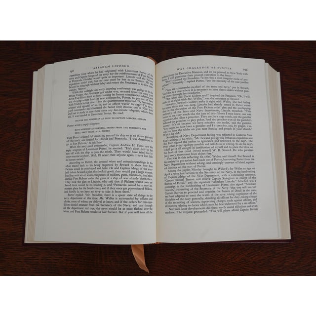 Set of 5 Gold Embossed Leather Bound Books W/ Gilt Edge by the Eaton Press For Sale - Image 9 of 11