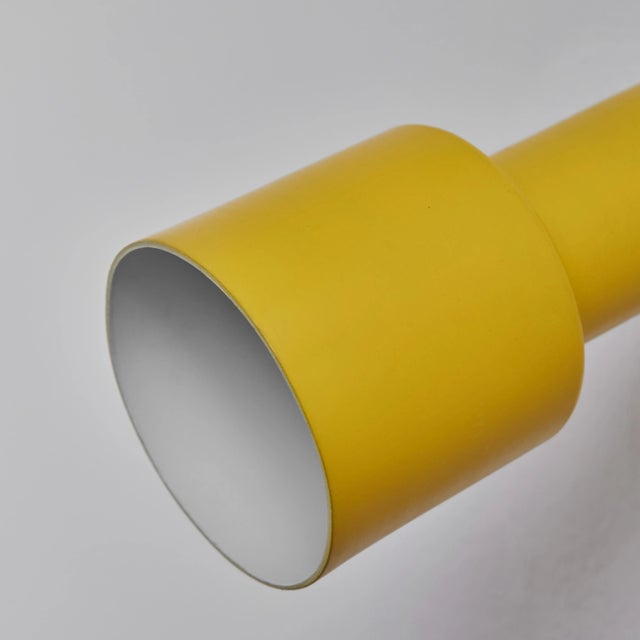 Metal 1960s Tito Agnoli Perforated Yellow Metal & Brass Sconce for O-Luce For Sale - Image 7 of 12