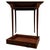 An elegant early 20th-century English writing table, finely crafted from mahogany and distinguished by its cross-banded...