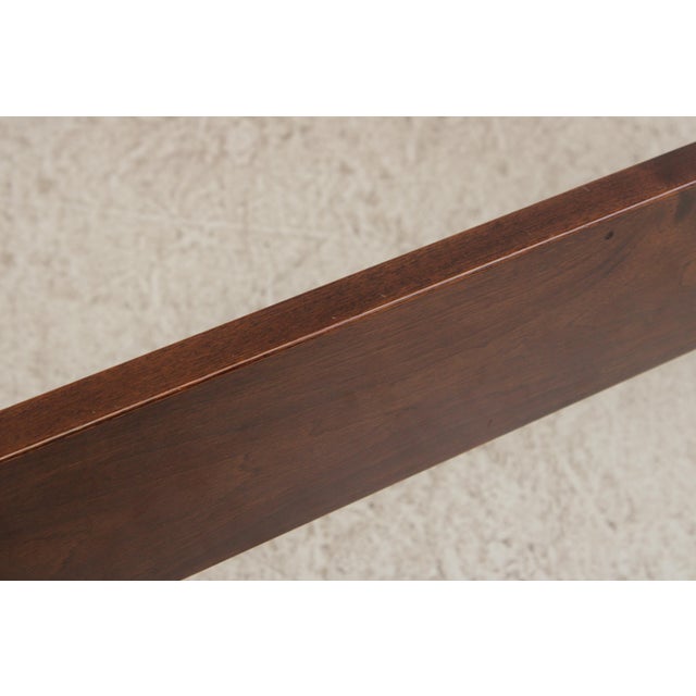Councill Craftsmen Queen Size Mahogany Rice Carved Poster Bed For Sale - Image 10 of 18