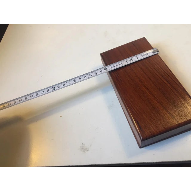 Wood Mid-Century Danish Teak Box, 1960s For Sale - Image 7 of 10