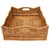 2020s Artifacts Rattan Scallop Collection Rectangular Storage Basket in Honey Brown - 20" For Sale - Image 5 of 7