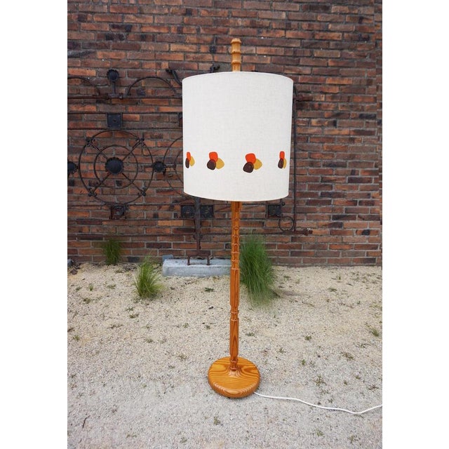 Mid-Century Scandinavian Pine Floor Lamp by Temde, 1960s For Sale - Image 18 of 18