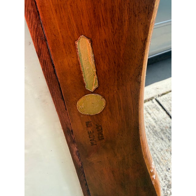 Wood 1950s Model 67 Folding Bar Cart by Ico Parisi for Angelo De Baggis For Sale - Image 7 of 10